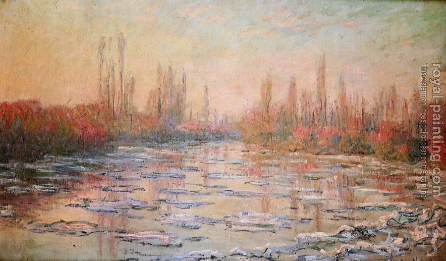 Claude Oscar Monet : Floating Ice II Claude Oscar Monet : Floating Ice II